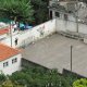 28- Le terrain de sport de Cabo de Ribeira 